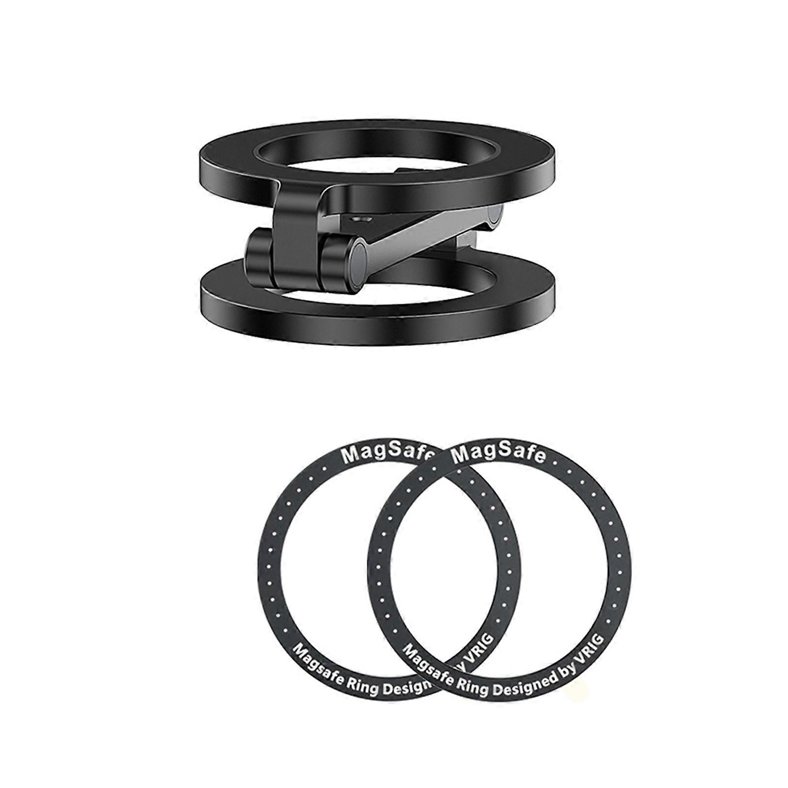 Foldable Double-Sided Magnetic Phone Mount - Secure Stand for iPhone & Android Devices