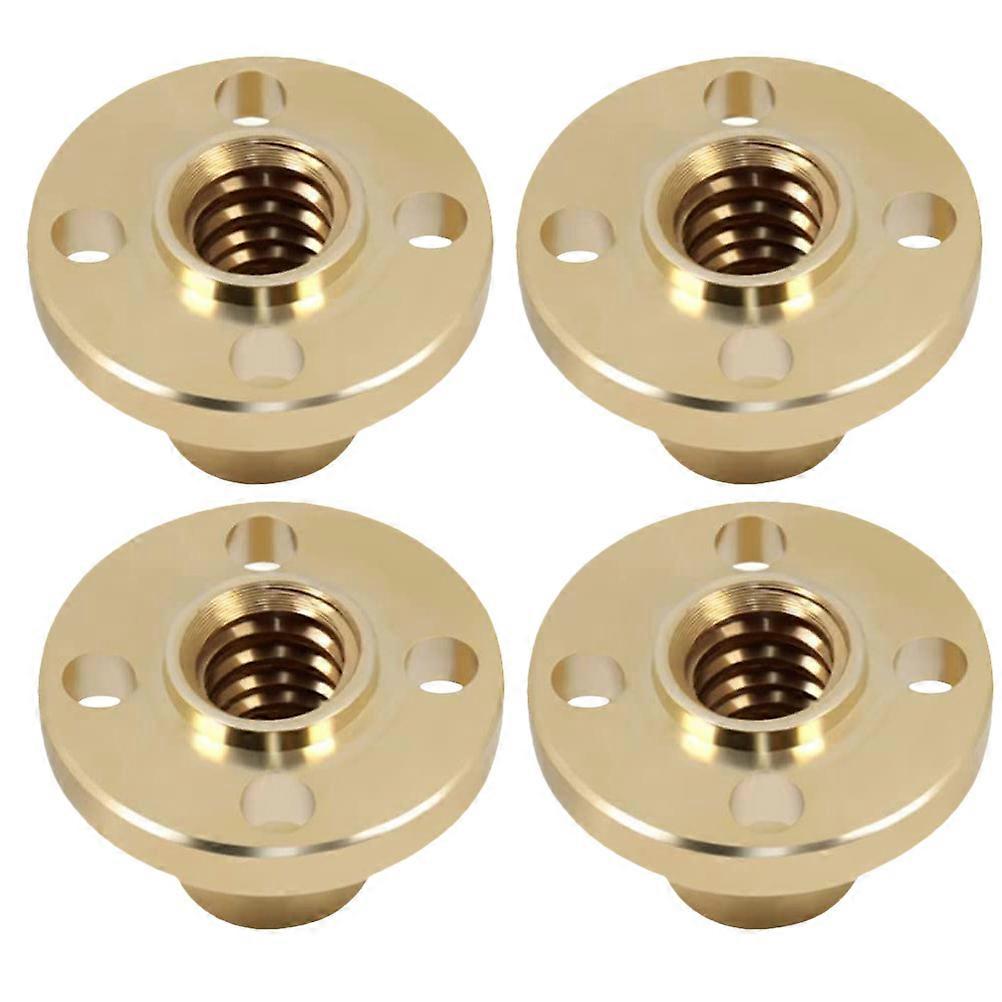 Trapezoidal Nut Screw 3D Printer Parts Precision Production 3D Printing 4Pcs