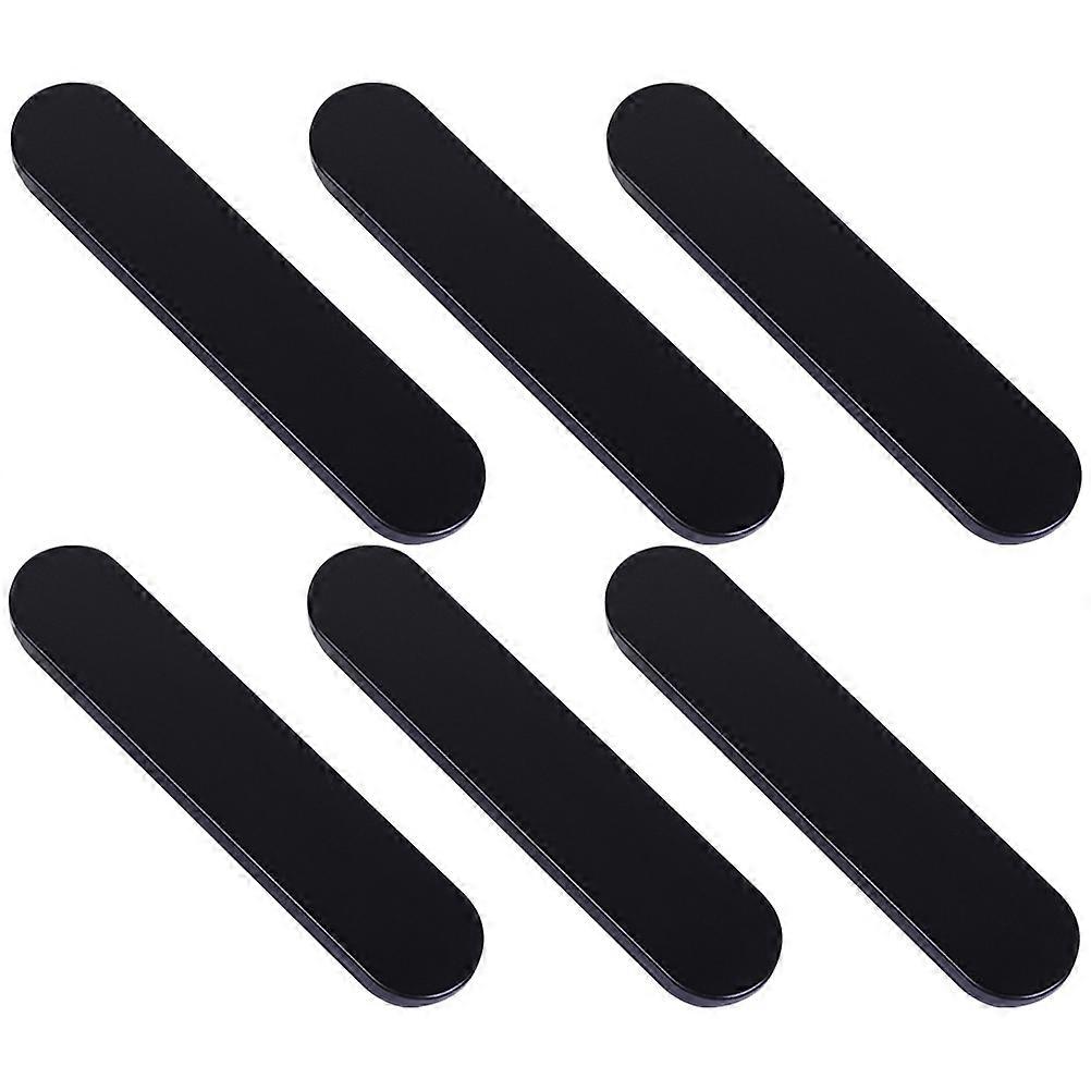 Student Pencil Box Metal Container With Lid Simple Design Office 6Pcs