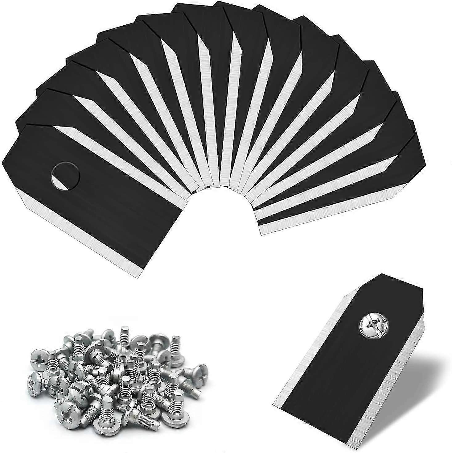 Titán csere pengék, 45 pengék Titán pengék Husqvarna automata fűnyíróhoz Gardena robotfűnyíró 45 csavarral