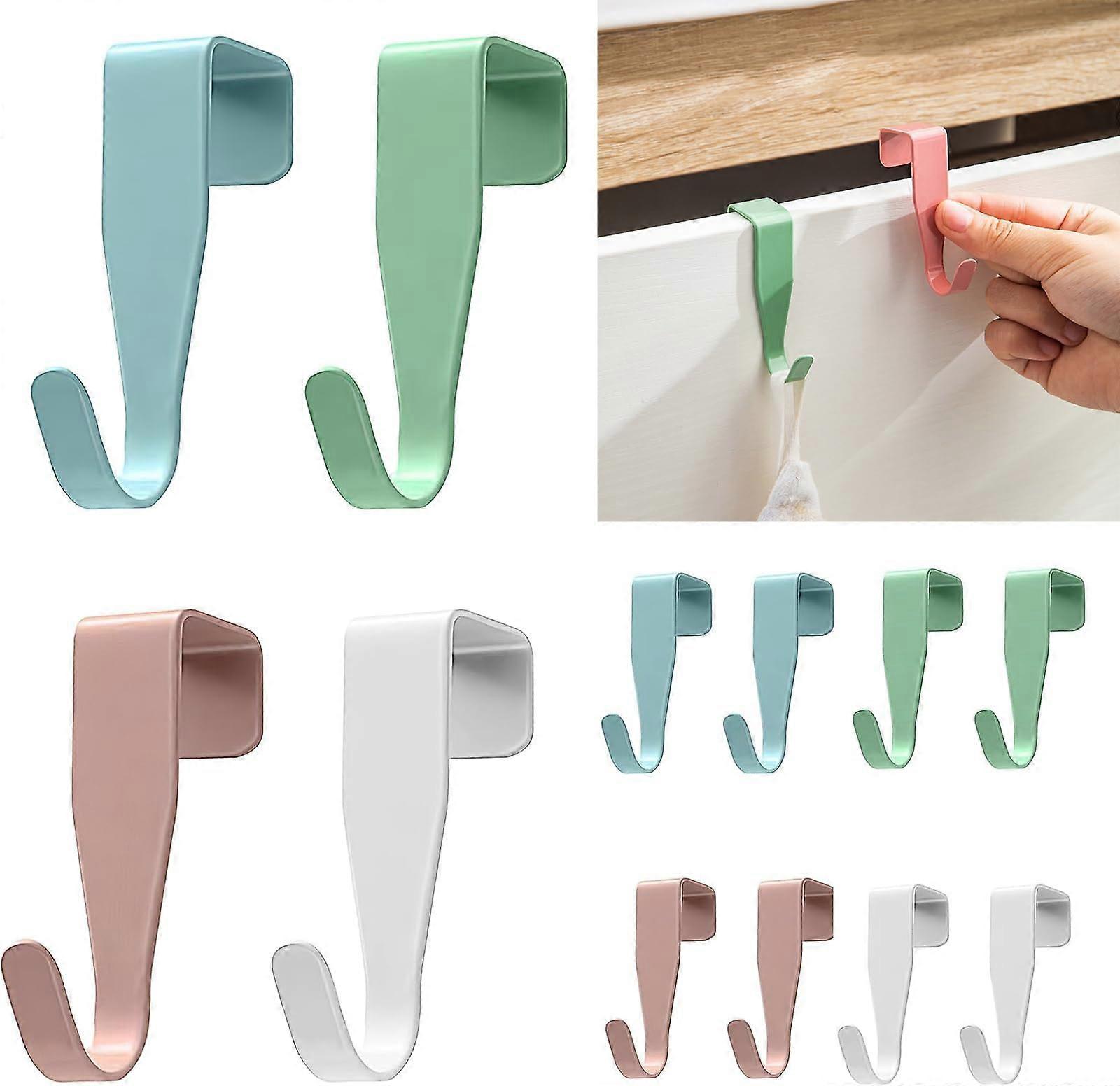 12pcs door hooks, door coat rack hooks