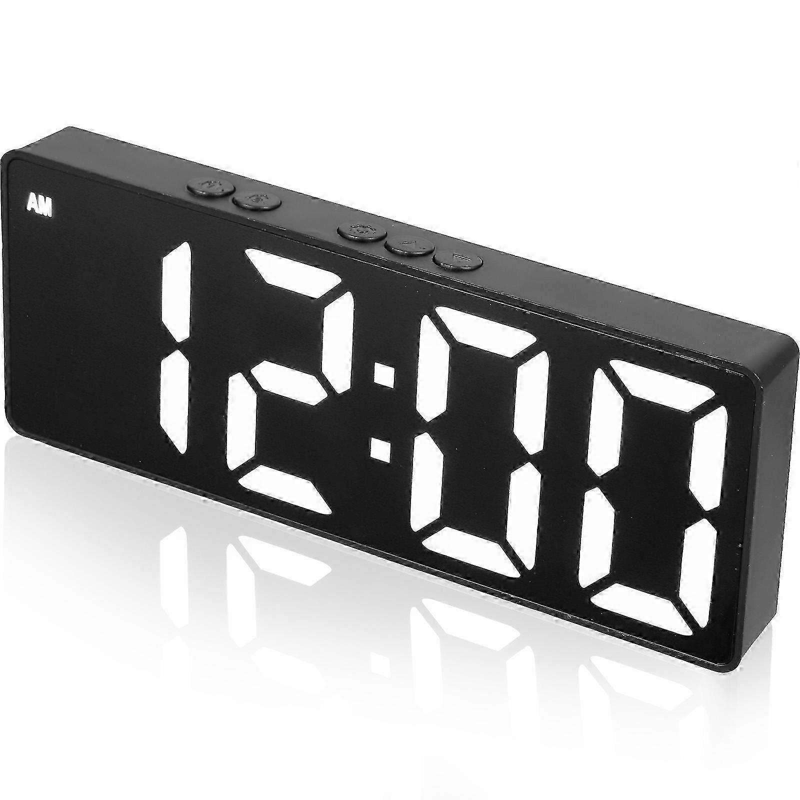 Small Digital Alarm Clock for Bedroom Desktop