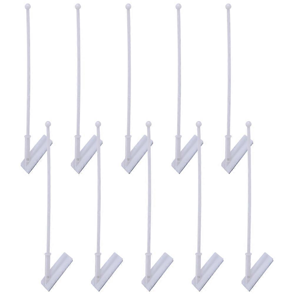 Car Window Flag Pole With Car Base Compact Design 10Pcs