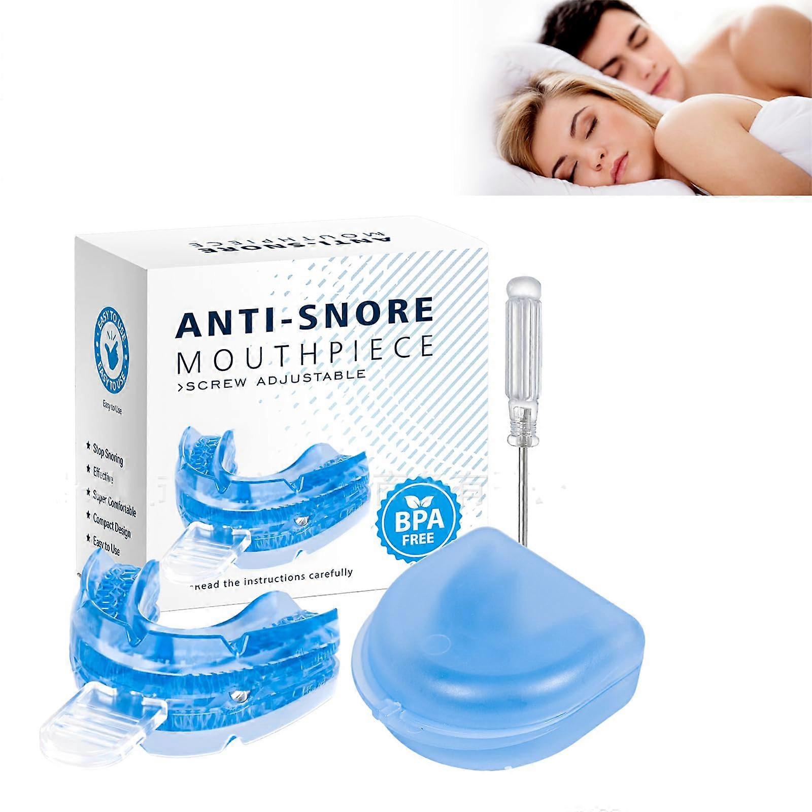 Anti Snoring Splint for Teeth Grinding, Nighttime Bite Splint, Prevent Snoring and Improve Sleep Quality, Comfortable Fit