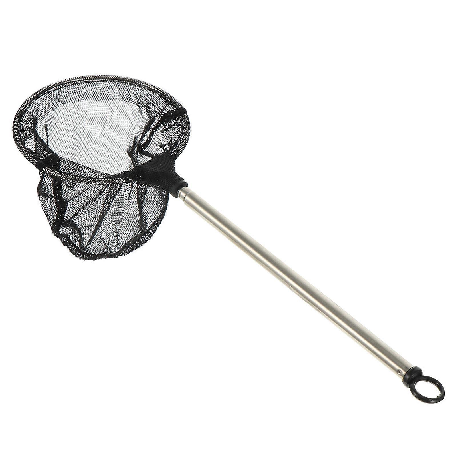 شبكة صيد تلسكوبية لأحواض السمك شبكة صيد وإطلاق محمولة قابلة للطي مع شبكة متينة لاستخدام أنبوب الجمبري