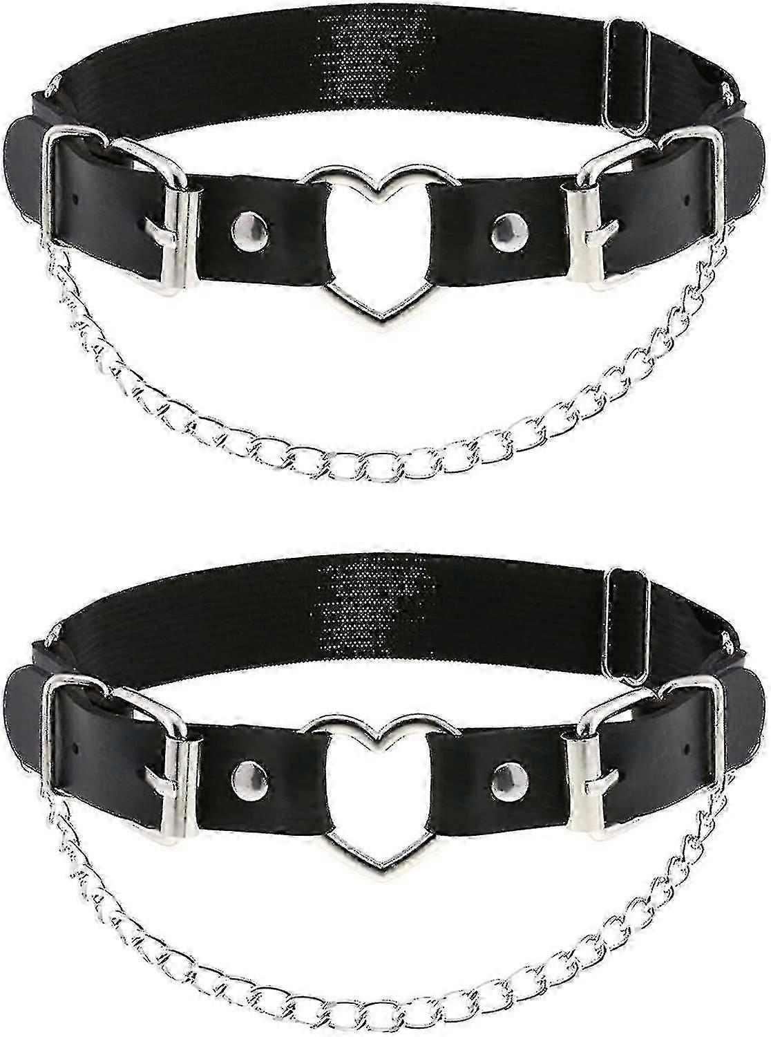 Gothic Thigh Garters with Chains for Women