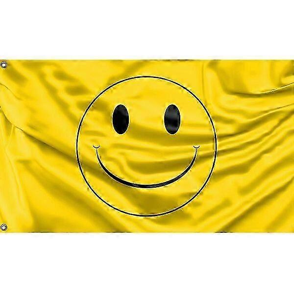 Smile Flag Unique Design, 3x5 Ft / 90x150 cm4x6Ft/120x180 cm size TTQ260