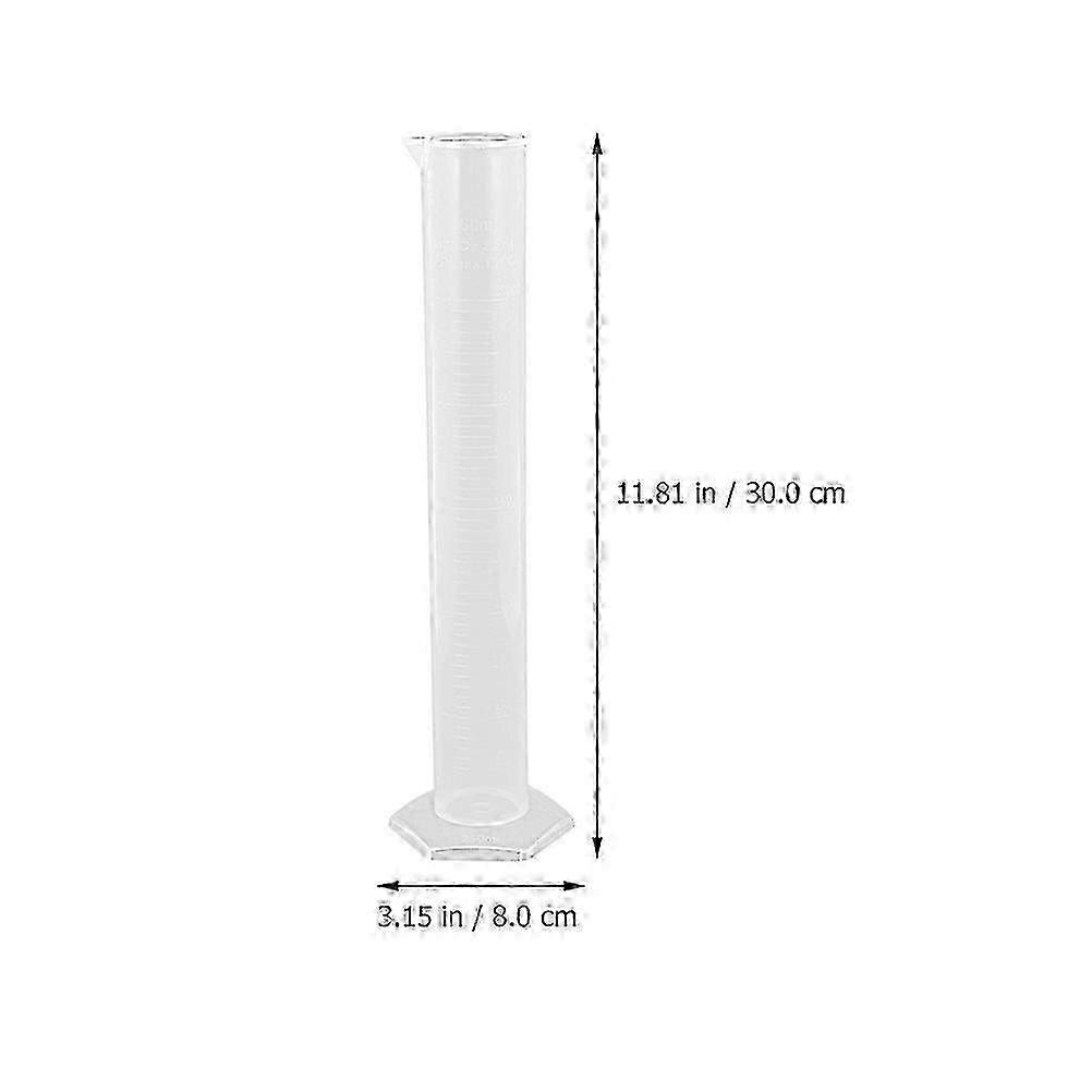 Set of Measuring Cylinders and Beakers for Laboratory Use