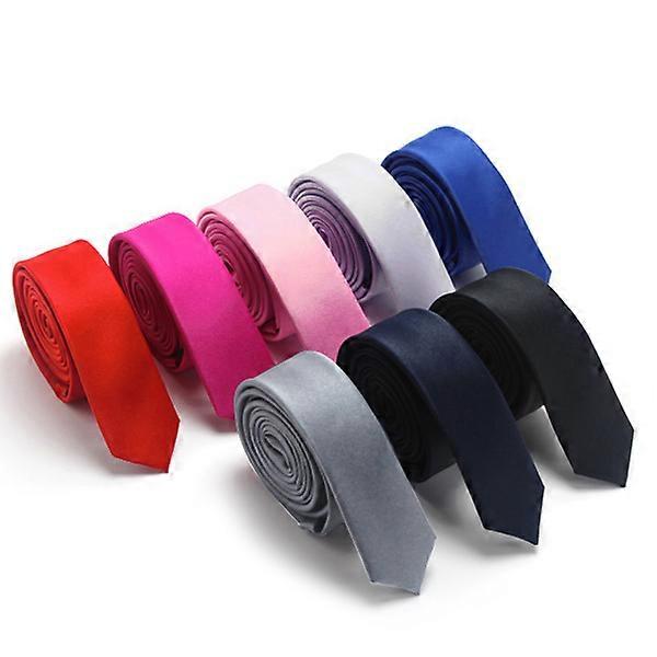 Narrow Arrow Necktie Polyester Fabric For Office 1Pcs