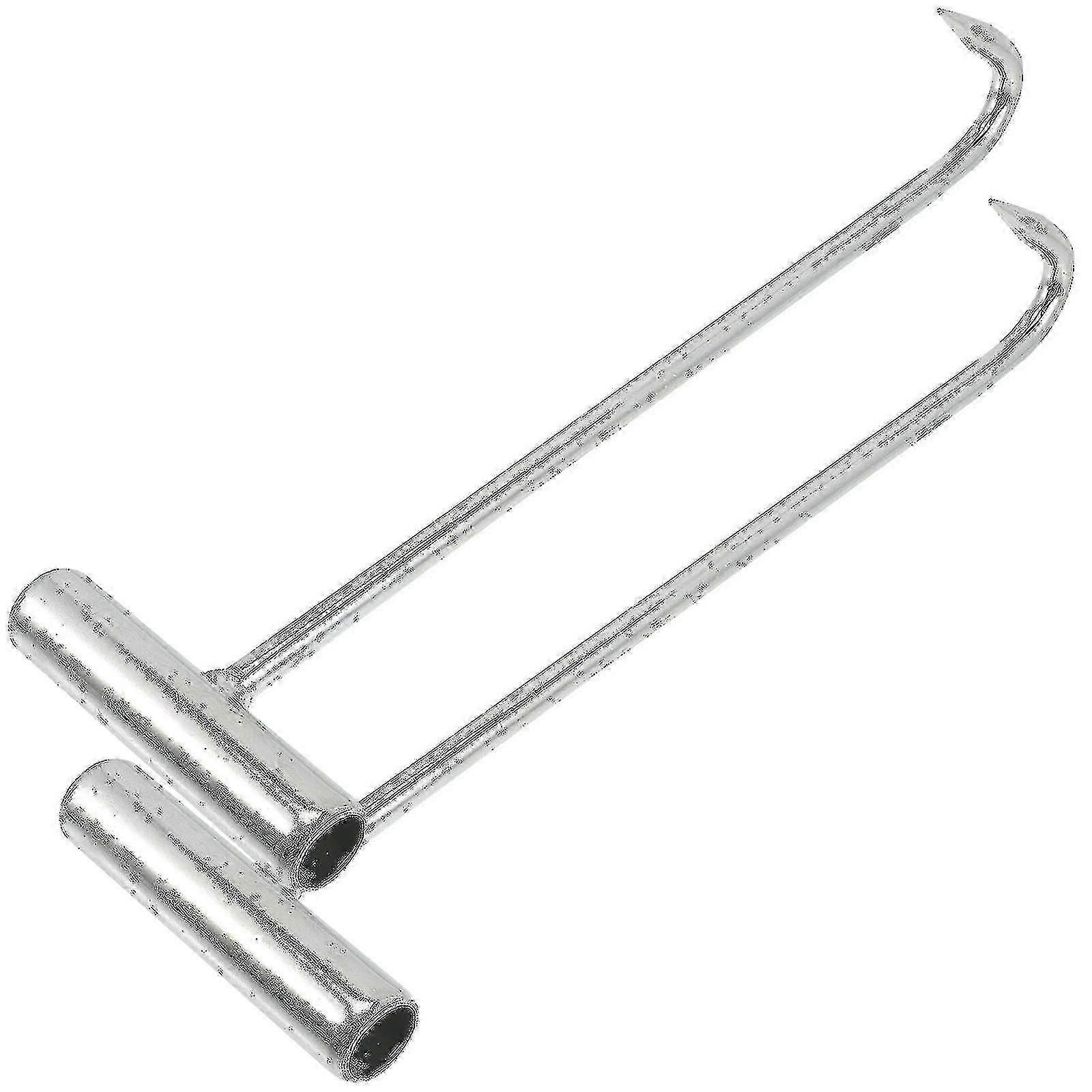 2 Pcs Suitable for Xtool Manhole Lift Hooks Door Lifting Hooks Drain Cover Lifting Hooks Sewer Lid Hook