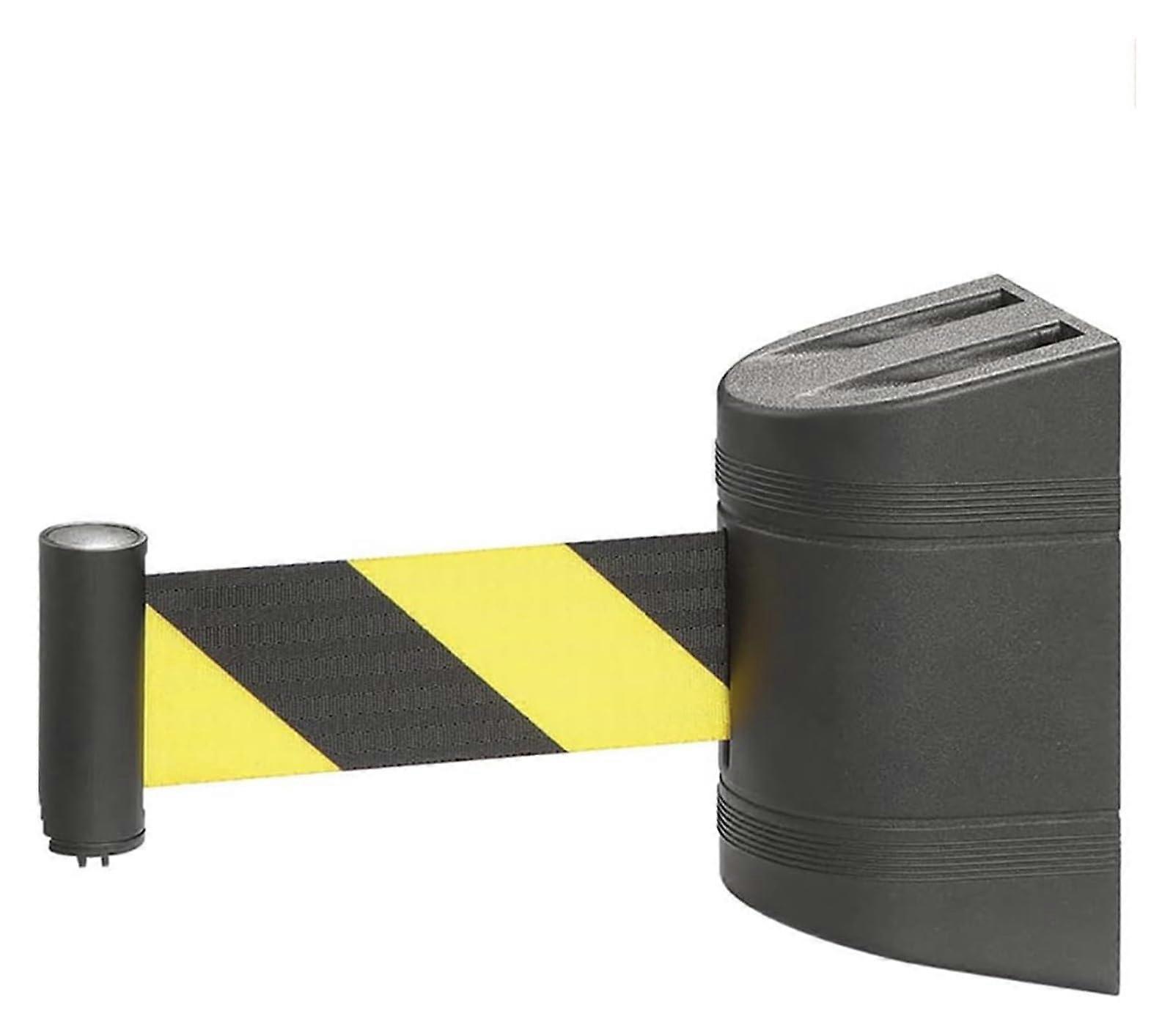 Retractable barrier for crowd control, barrier fences, retractable belt barriers