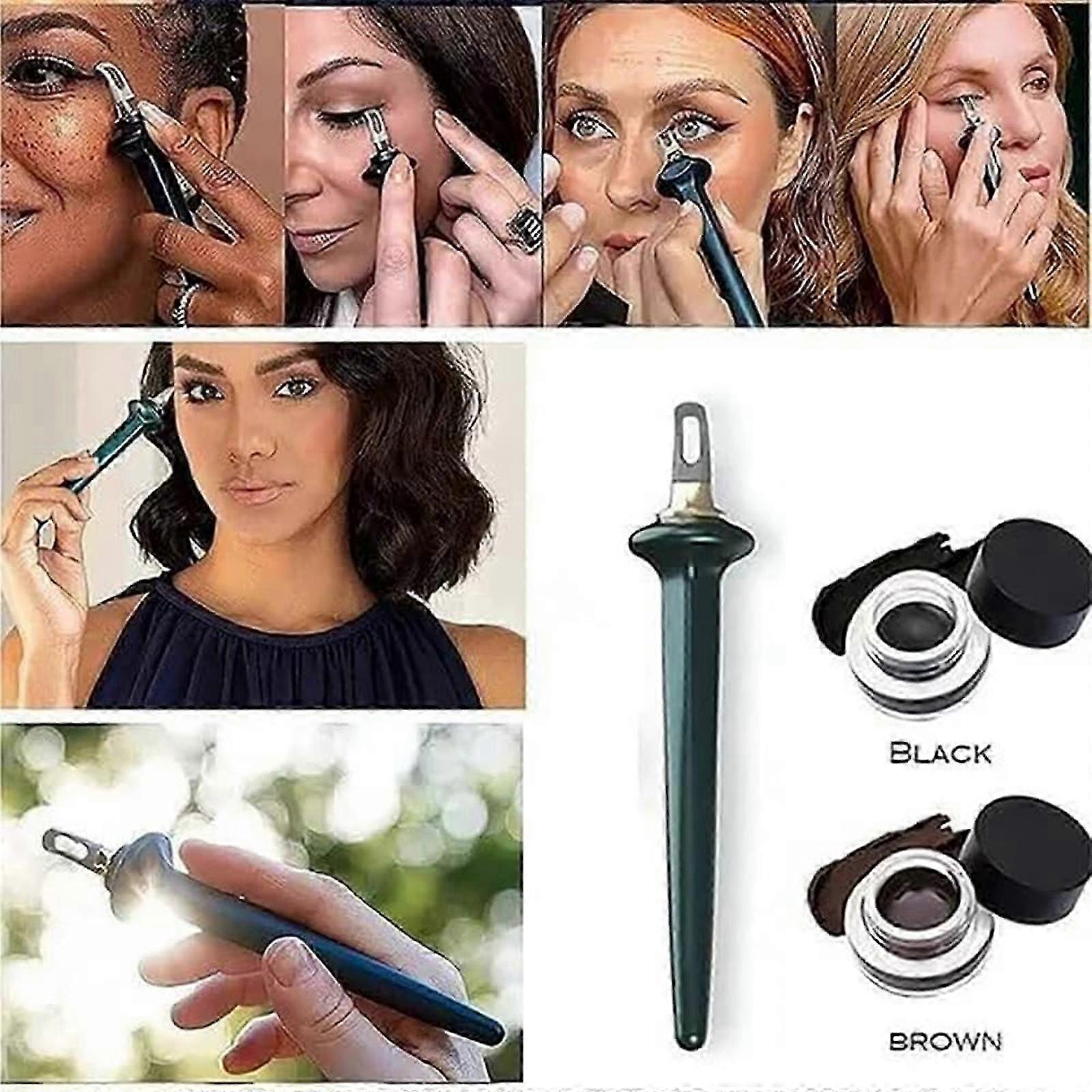 Flawless Eyeliner Tool, Eyebrow Pencil, Simple Non-slip Eyeliner