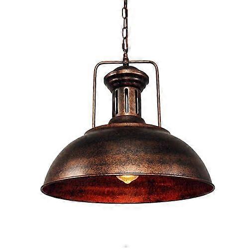 Singlehead chandelier with E27 light source, pendant light in Nordic industrial style