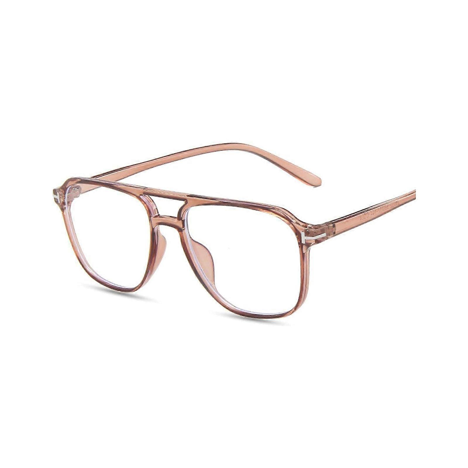 Fake Glasses Frames for Anti-Blue Light Protection, Portable and Comfortable Design, 138 x 150 mm Size