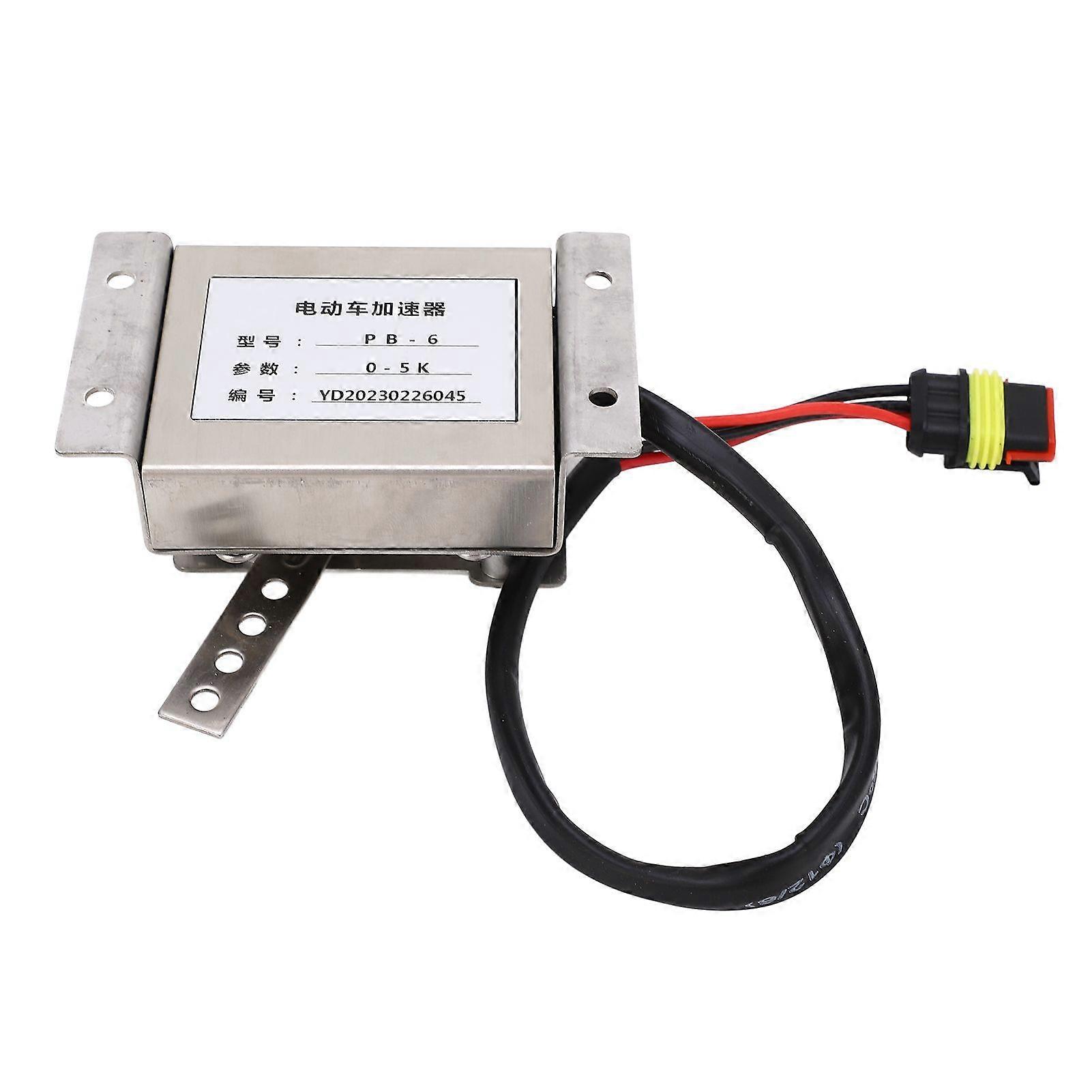 PB6 YD?006 Type Throttle Resistive Accelerator 0?5K Resistance Throttle Controller Replacement for Curtis Golf Cart Potentiometer