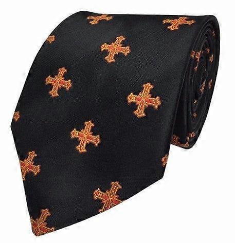 Superior Quality Masonic Red Cross Of Constantine Tie