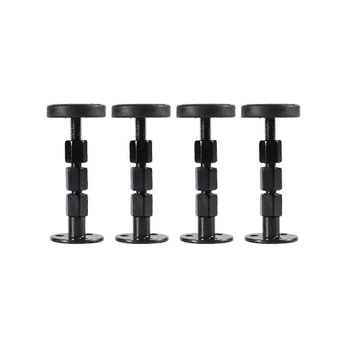 4pcs Headboard Stoppers, Adjustable Threaded Bed Frame Anti-shake Tool, Bed Shake Support Stabilize-Good