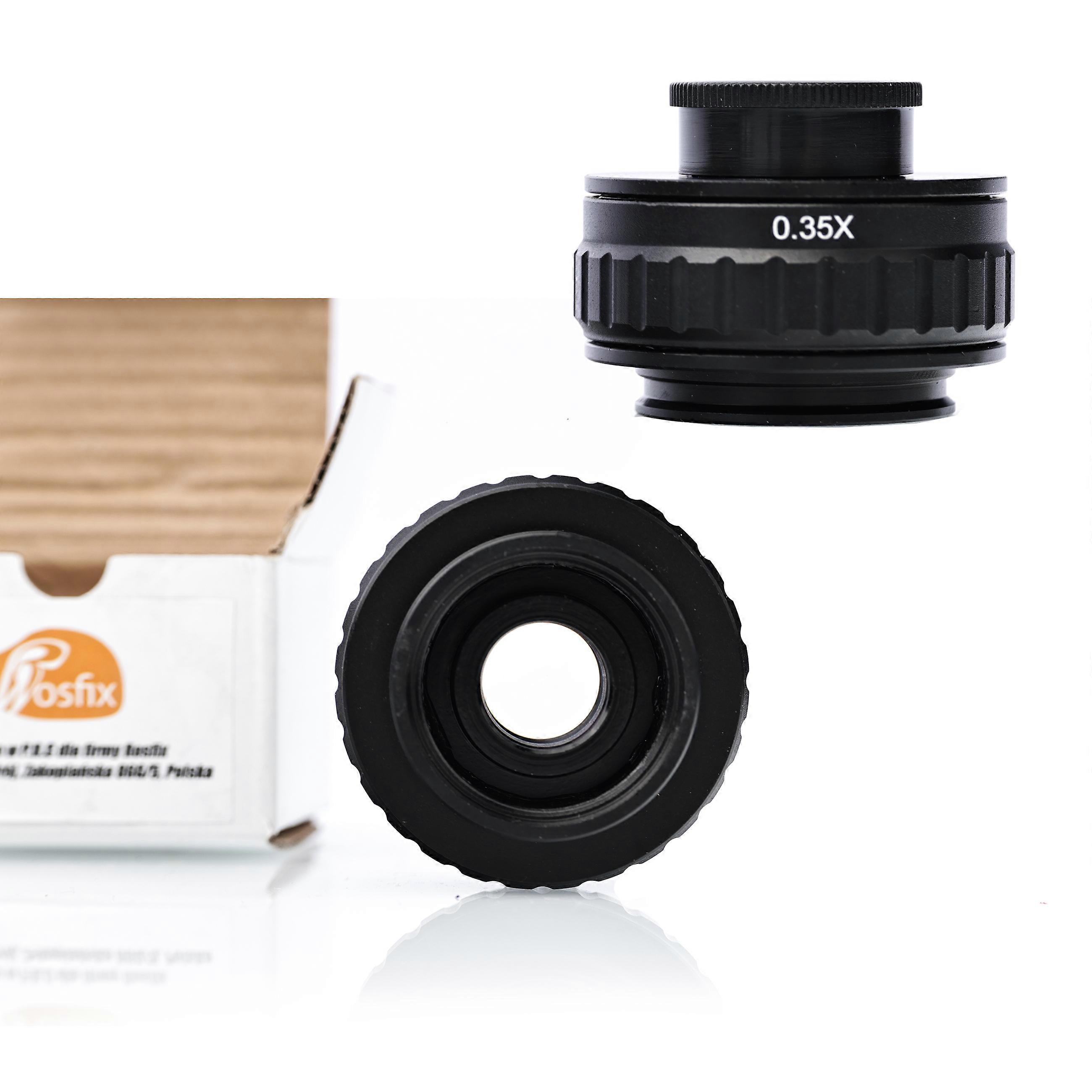 Rosfix Adjustable Adapter 0.35X for Stereo Microscope Camera | Diameter 38mm/25mm