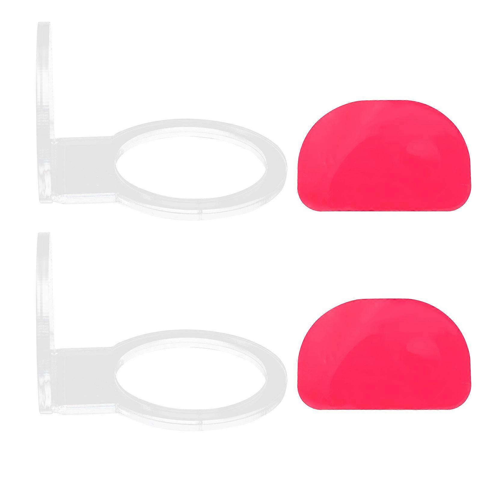 Softball Display Holder Acrylic Ball Storage Racks Exhibition Display Transparent 3.34X2.55X1.97inch 2Pcs