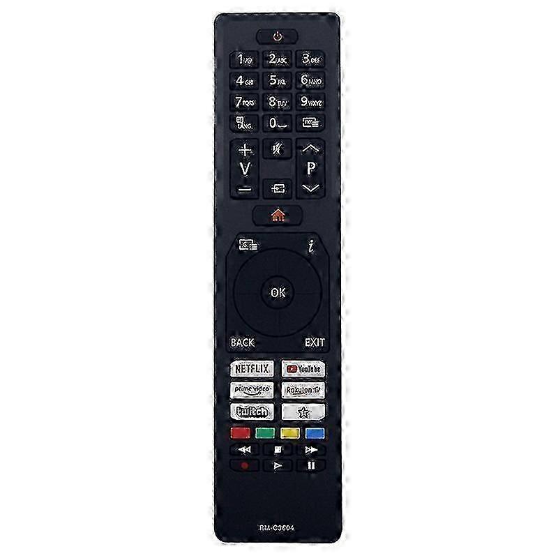 RM-C3604 For JVC Television Handheld Remote Controller Ergonomic Replacement Infrared Remote,_c0.1834 hwy
