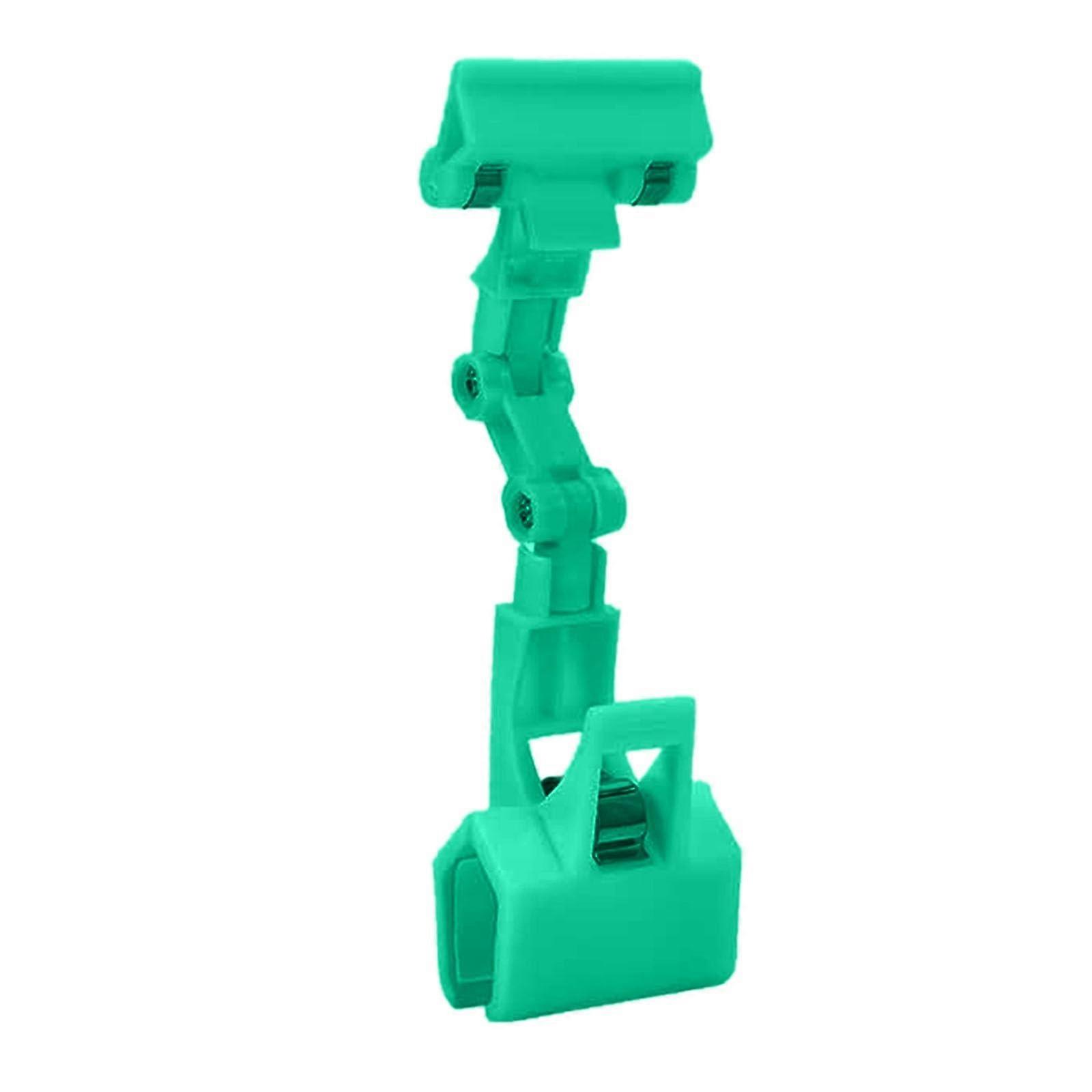 Document Holder, Adjustable Green Sign Clip Holder for Tabletop and Computer Monitor, Practical Paper Holder Supplies