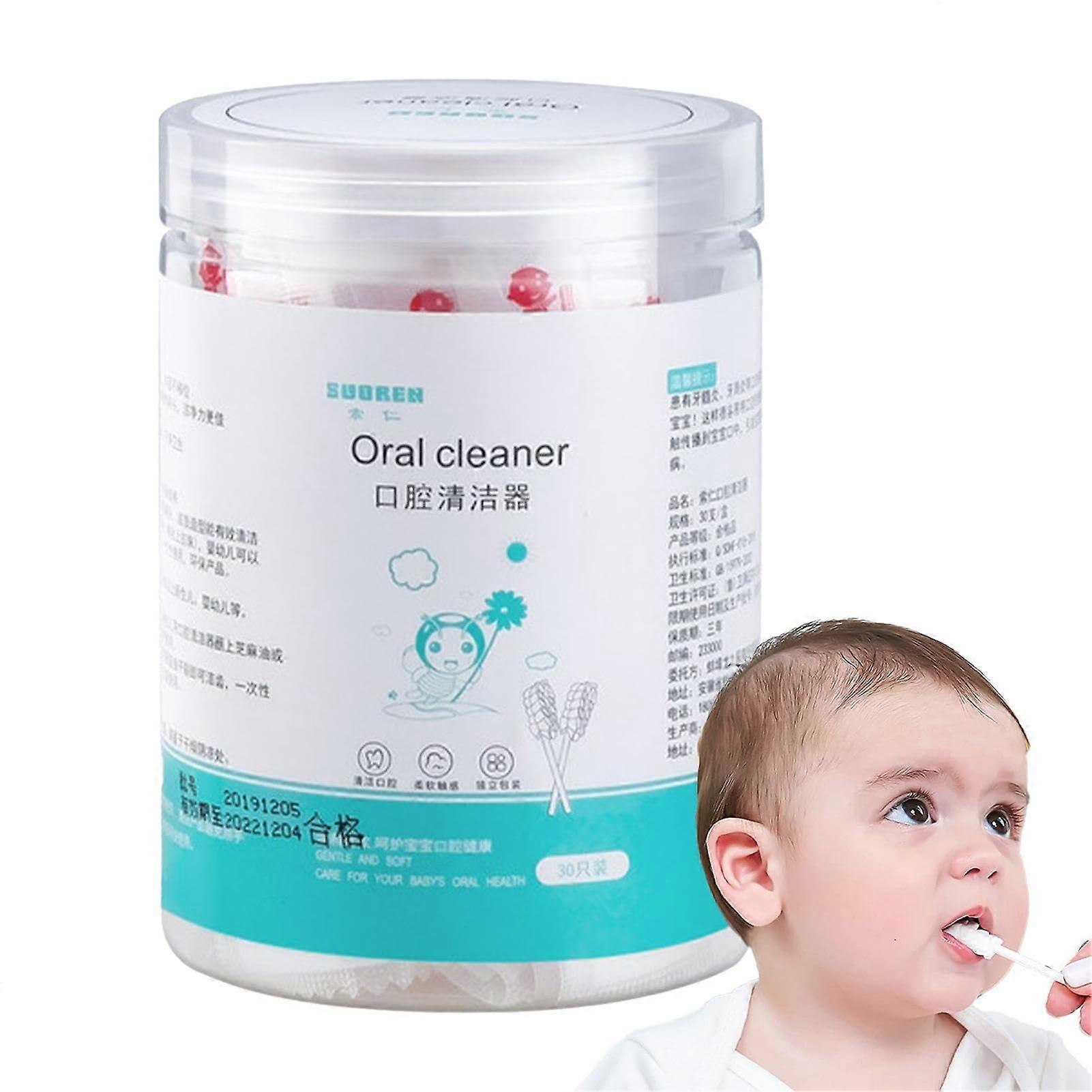 Soft Gauze Toothbrush, Tongue Cleaner for Babies, Portable, Hygienic, Soft Toothbrush for Toddlers
