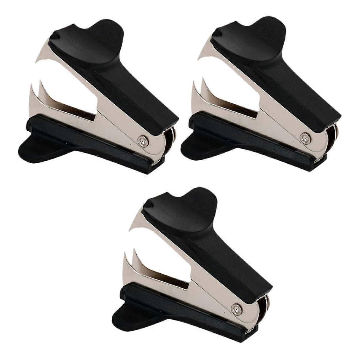 3 Pieces Universal Stapler Remover Quality Tool Effortless Staple Removal for Office, Home, and School Durable and Handy