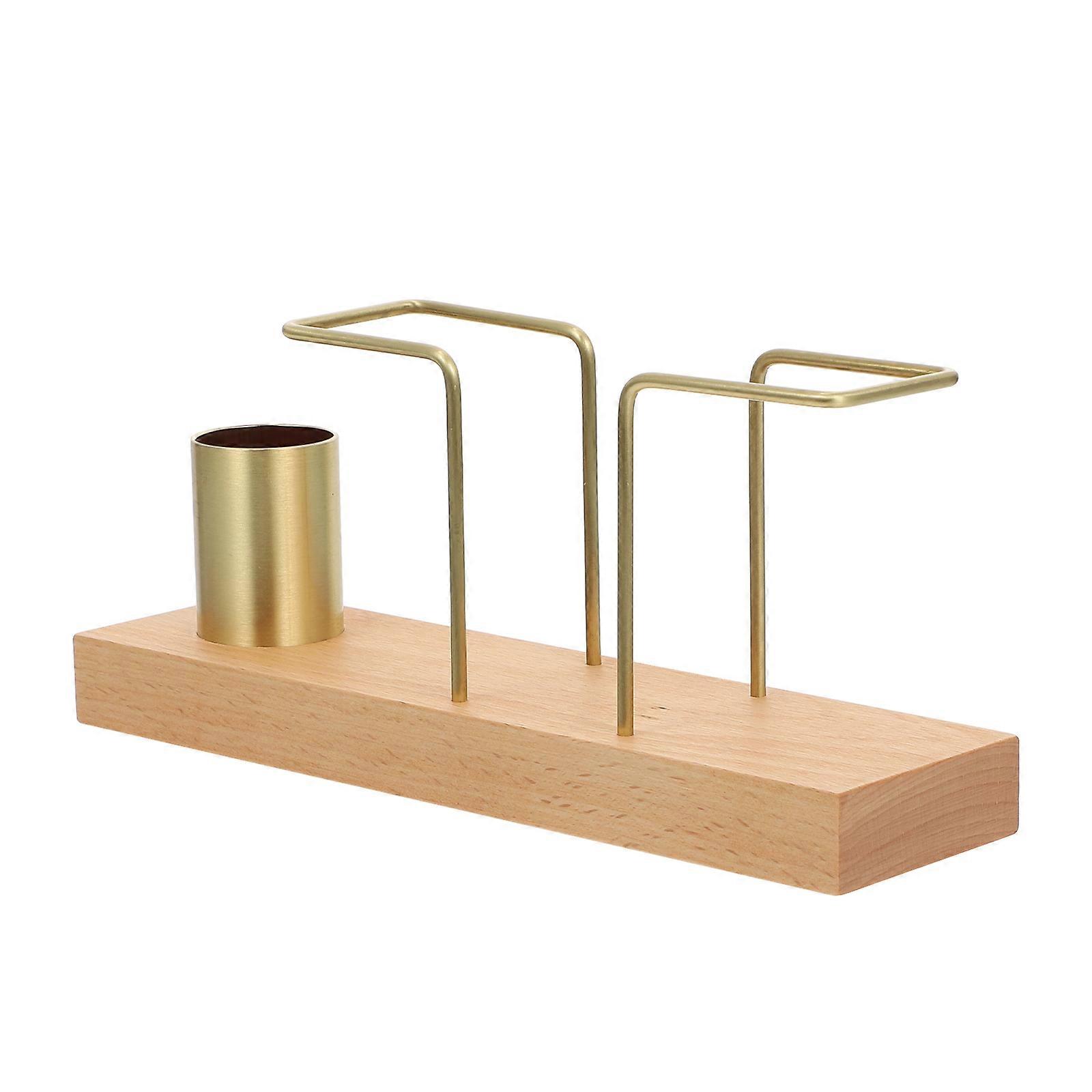 Elegant Tissue Rack and Toothpick Holder, Modern Napkin Stand for Home or Hotel Tabletop Storage