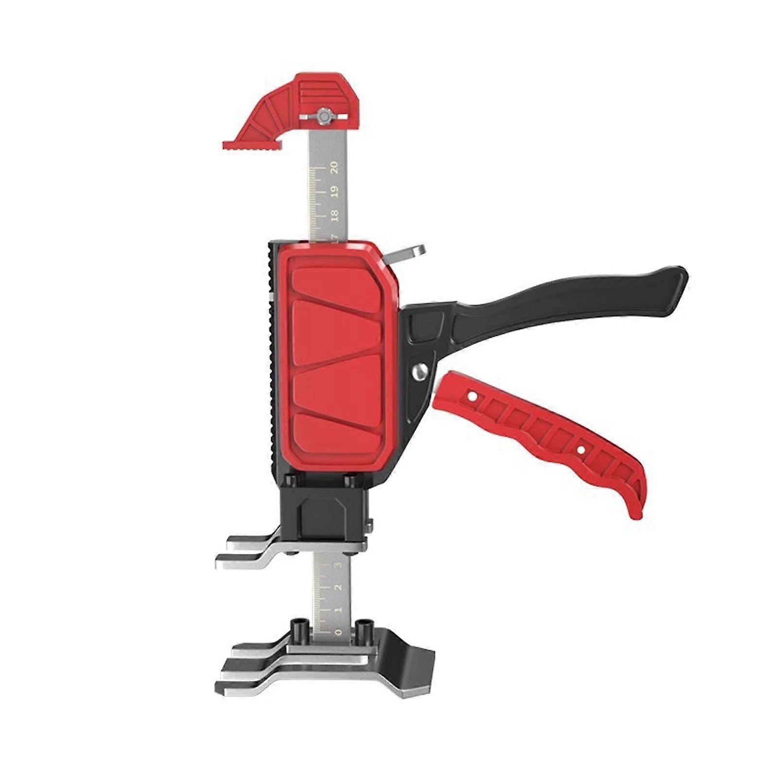 Simplify door installation with the heightadjustable lifting set made of stainless steel and steel construction, 0 82 mm.