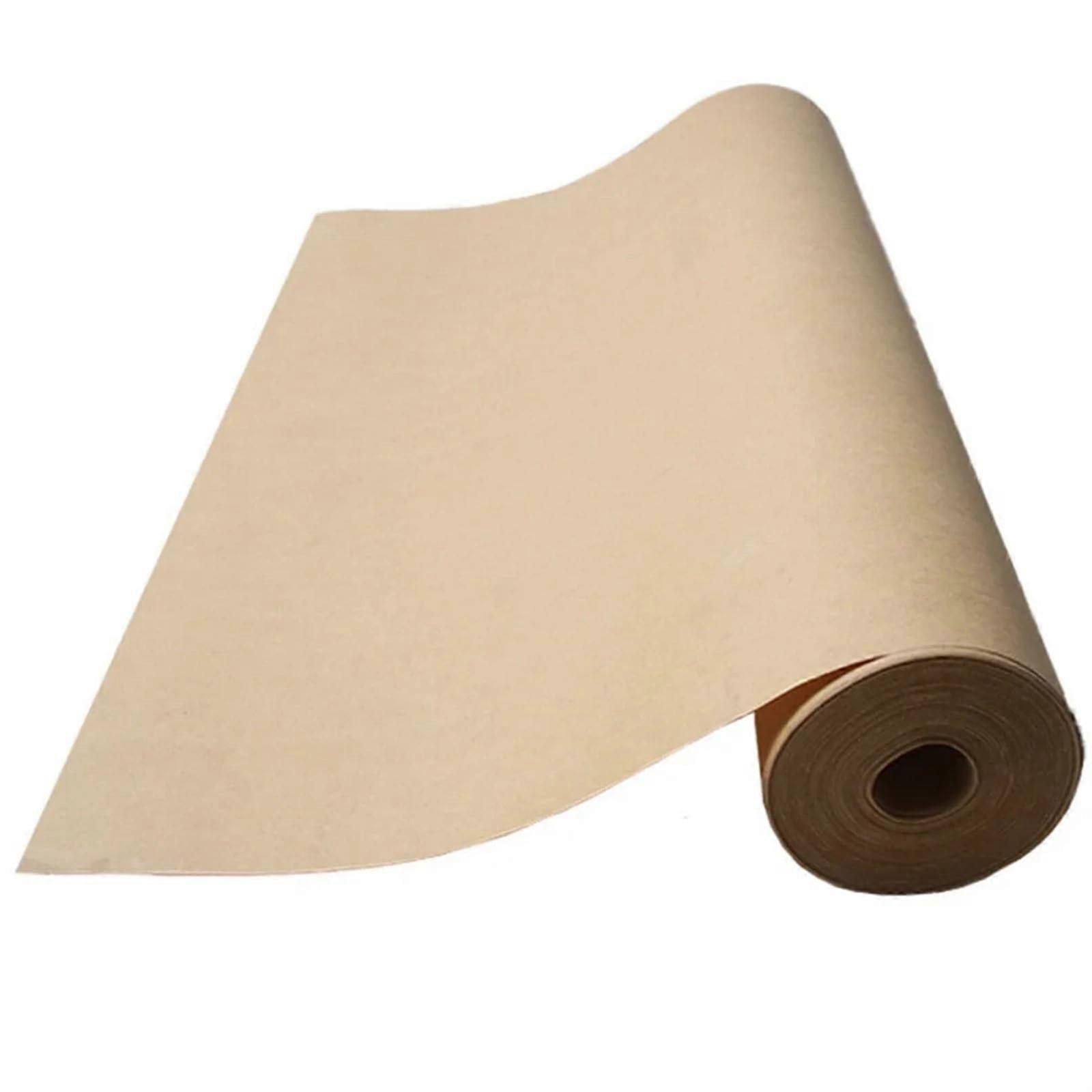 Kraft Paper Roll 1 Roll Kraft Paper Roll for Wrapping Gifts, Moving Packaging, Brown Paper Roll for Painting (30 cm x 5 m)