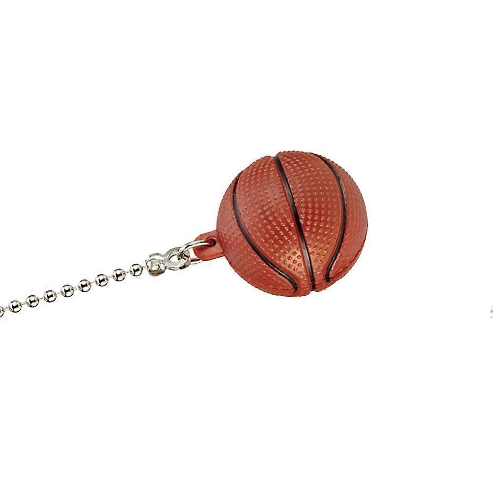 Creative Lighting Chain Basketball Shape Hanging Pendant with Silver Chain Ceiling Light Ornament Decoration