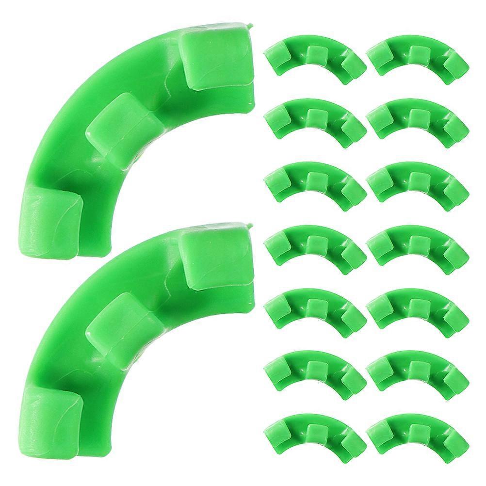 Garden Branch Bender Plastic Clips For Climbing Plants Gardeners 3.50X1.00X1.00CM Growth Direction Control 100Pcs