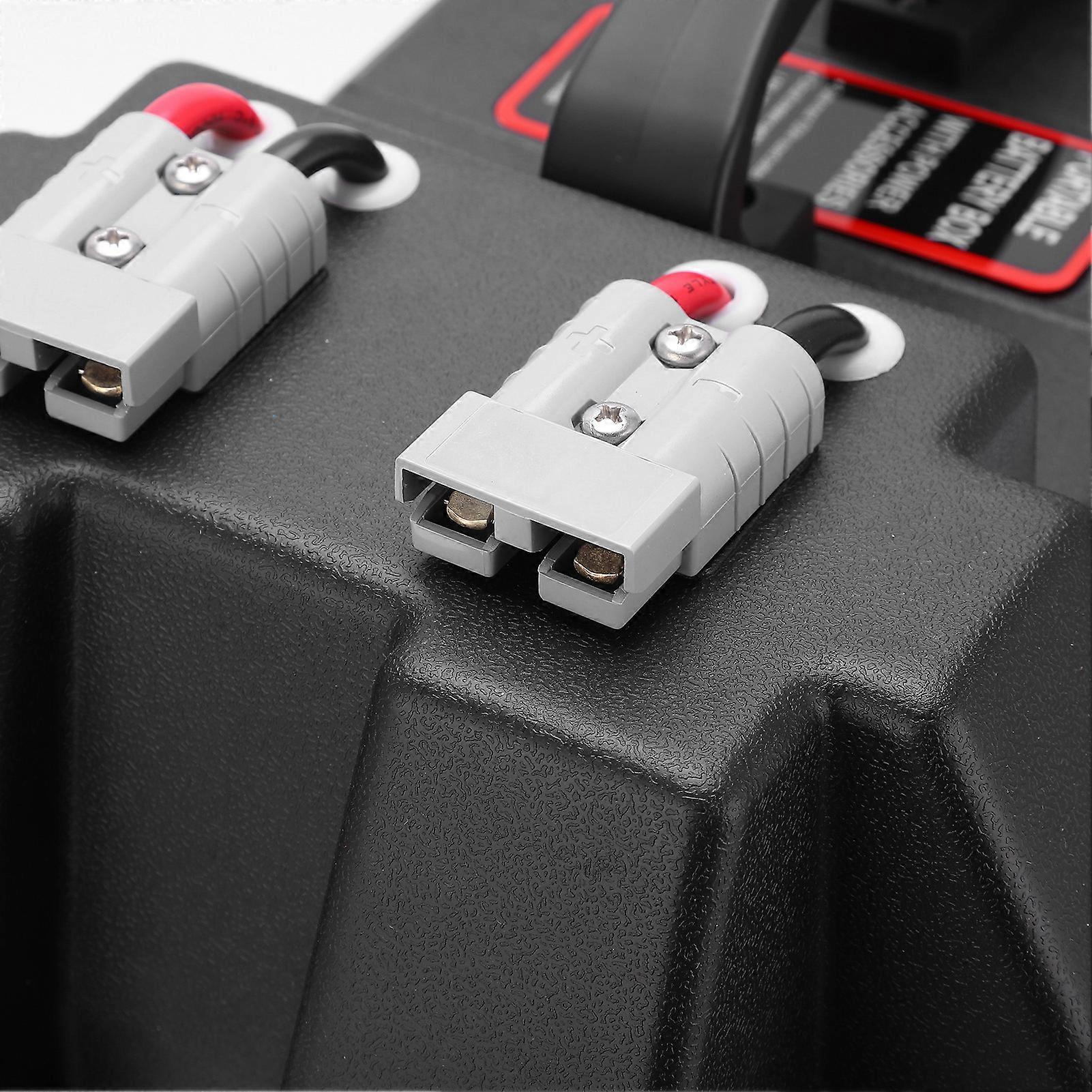 Trolling Motor Battery Box Power Center Multifunctional for Charging RV Yacht Marine Boat Accessory 12V