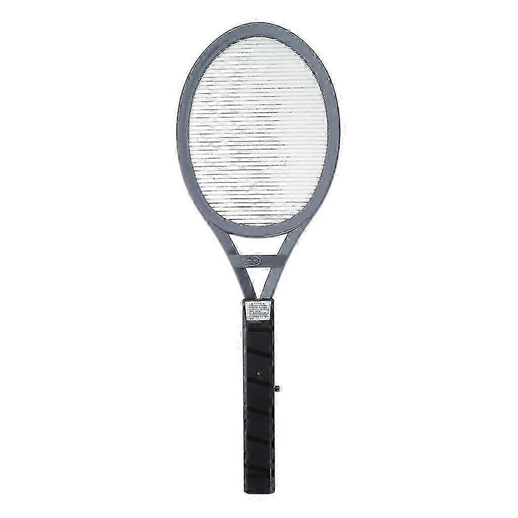 Camping fly swatter electric, battery-powered 1-layer mesh design