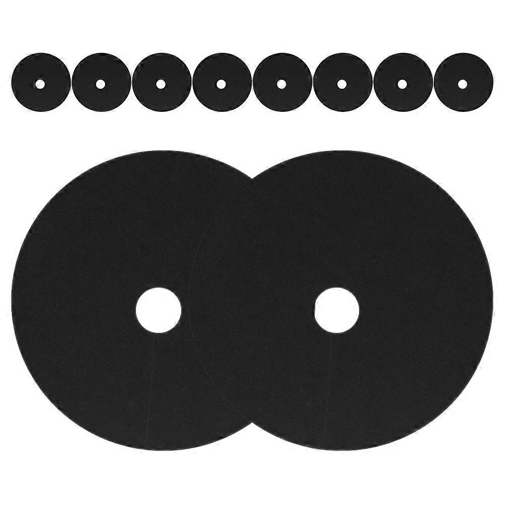 10pcs Non Woven Fabric Tree Mulch Rings Reusable Root Barrier Mats for Plant Protection Easy Installation Breathable Design for Healthy Roots and