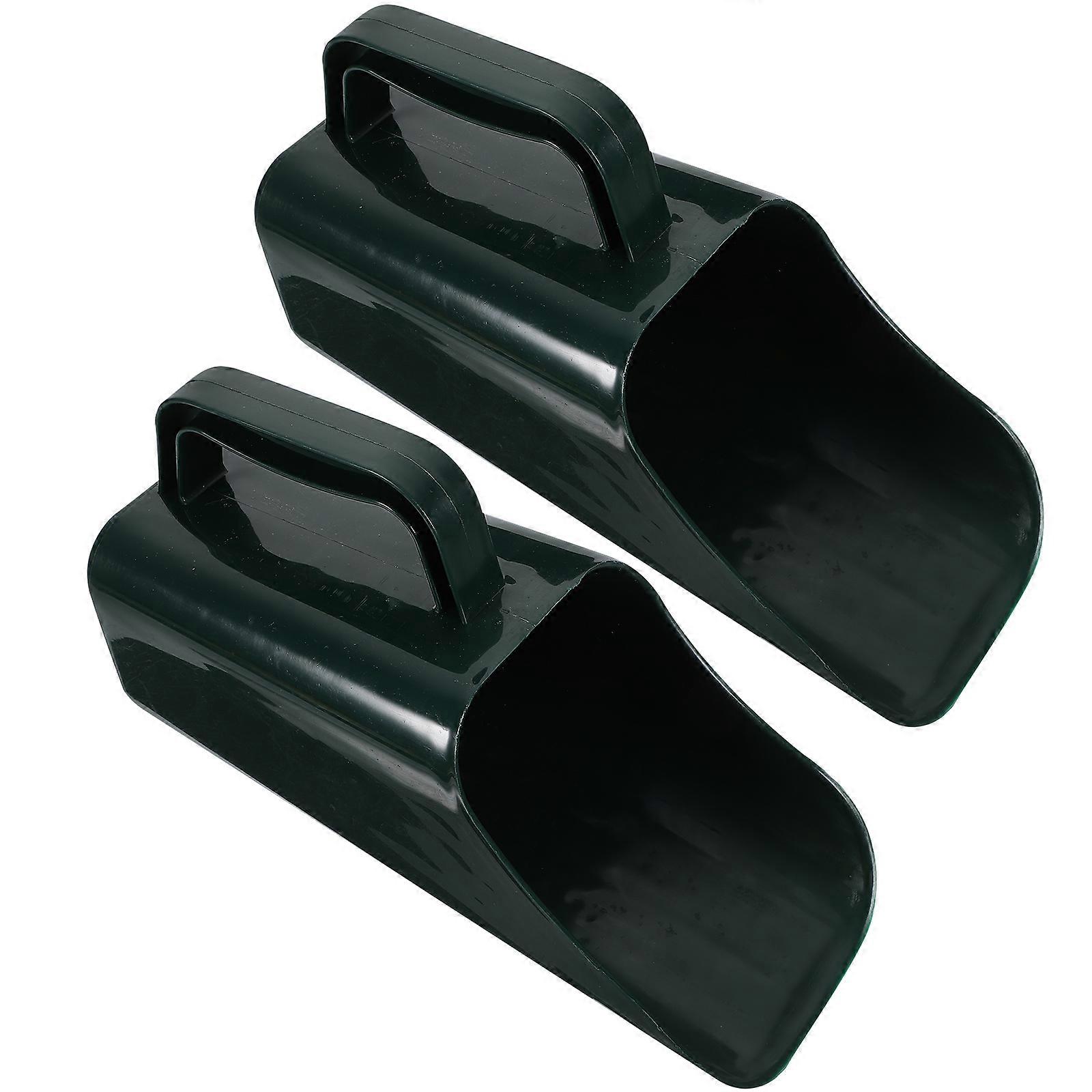 Aquarium Cleaning Made of ABS for Home Use Green Color 2 Pcs