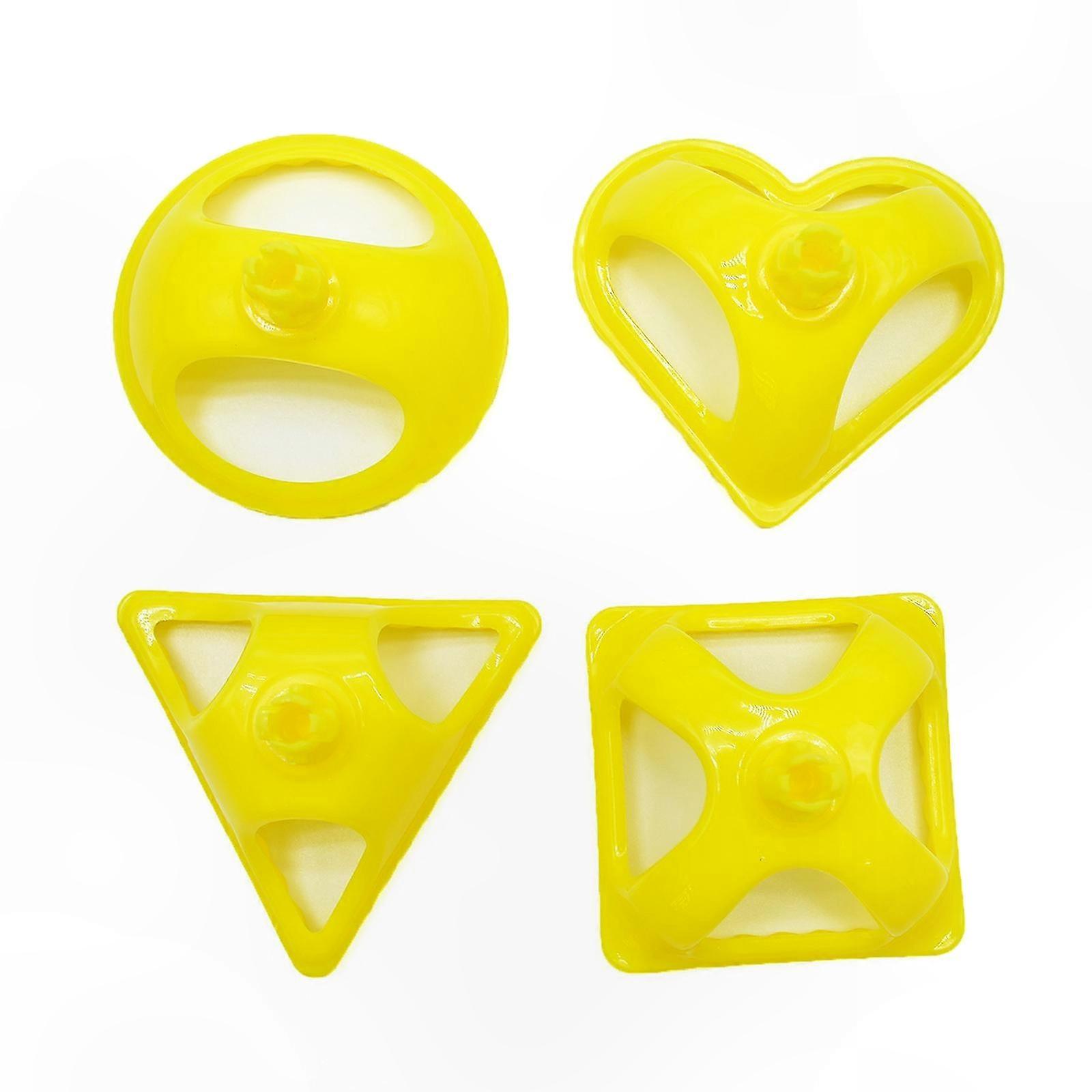 4 Pieces Dumpling Mould Lazy DIY JiaoziMaker Device Easy Dumpling Durable Gift for Baking Cooking Lover Easy Use Clean-