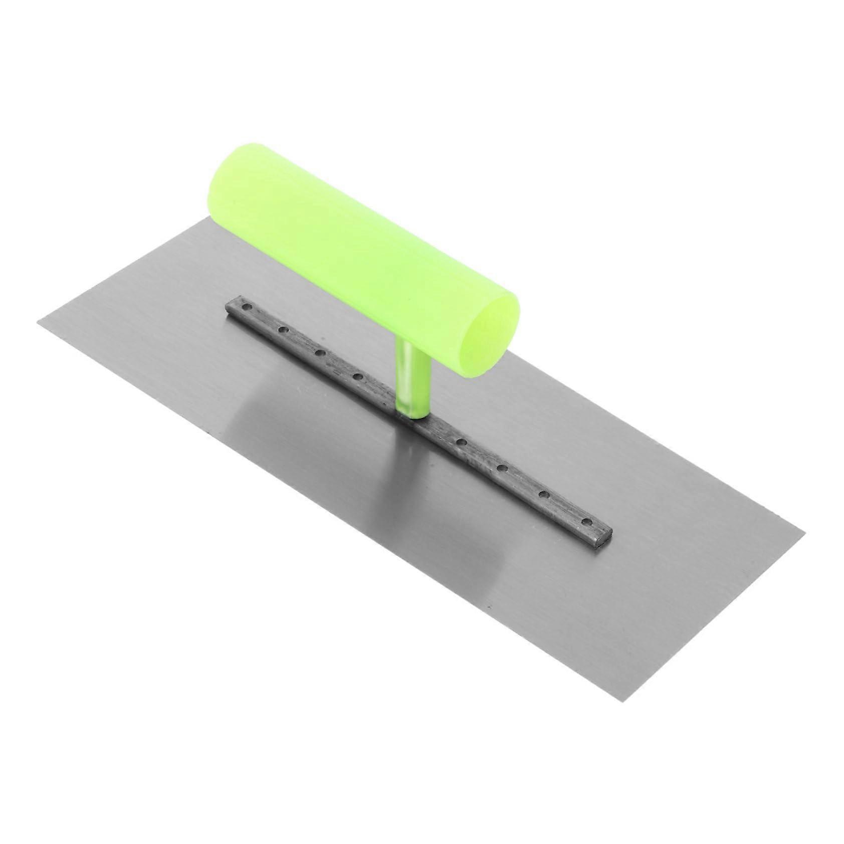 Plastic handle knife, apartment trowel, masonry trowel, spatula, drywall tools.