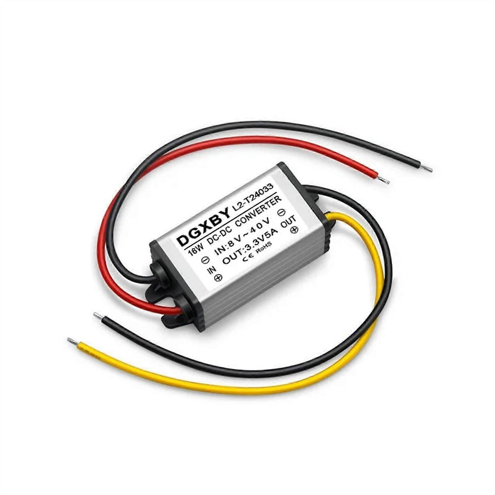12V/24V to 3.2V 1A 3A 5A Vehicle Power StepDown 840V to 3.3V DC Stabilized Power Supply Module (12V24V to 3V 5A) 840V3V 12V24V to 3V 5A