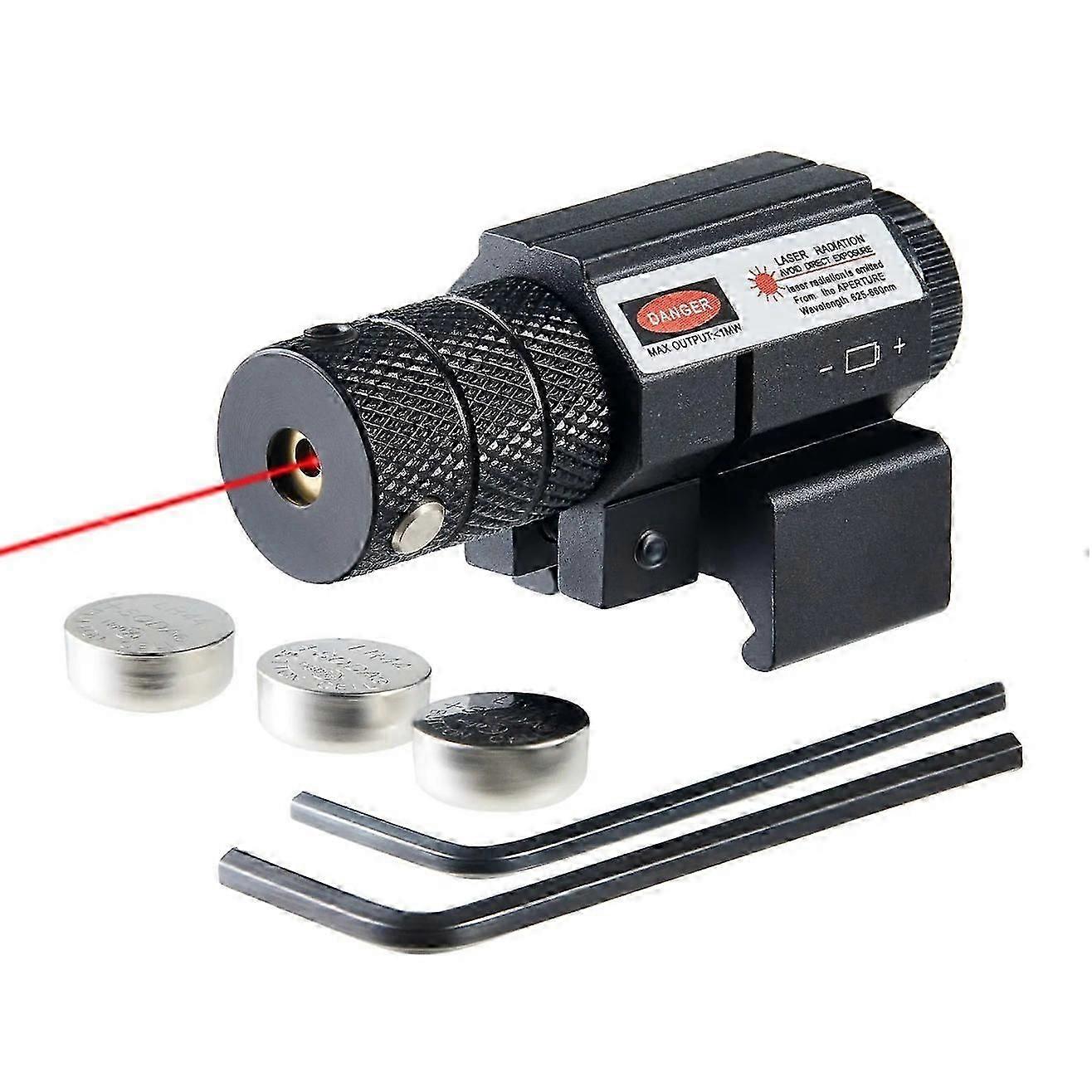 Compact Tactical Red/Green Beam Laser Sight for fits Standard 20mm/11mm Picatinny Rail Mount