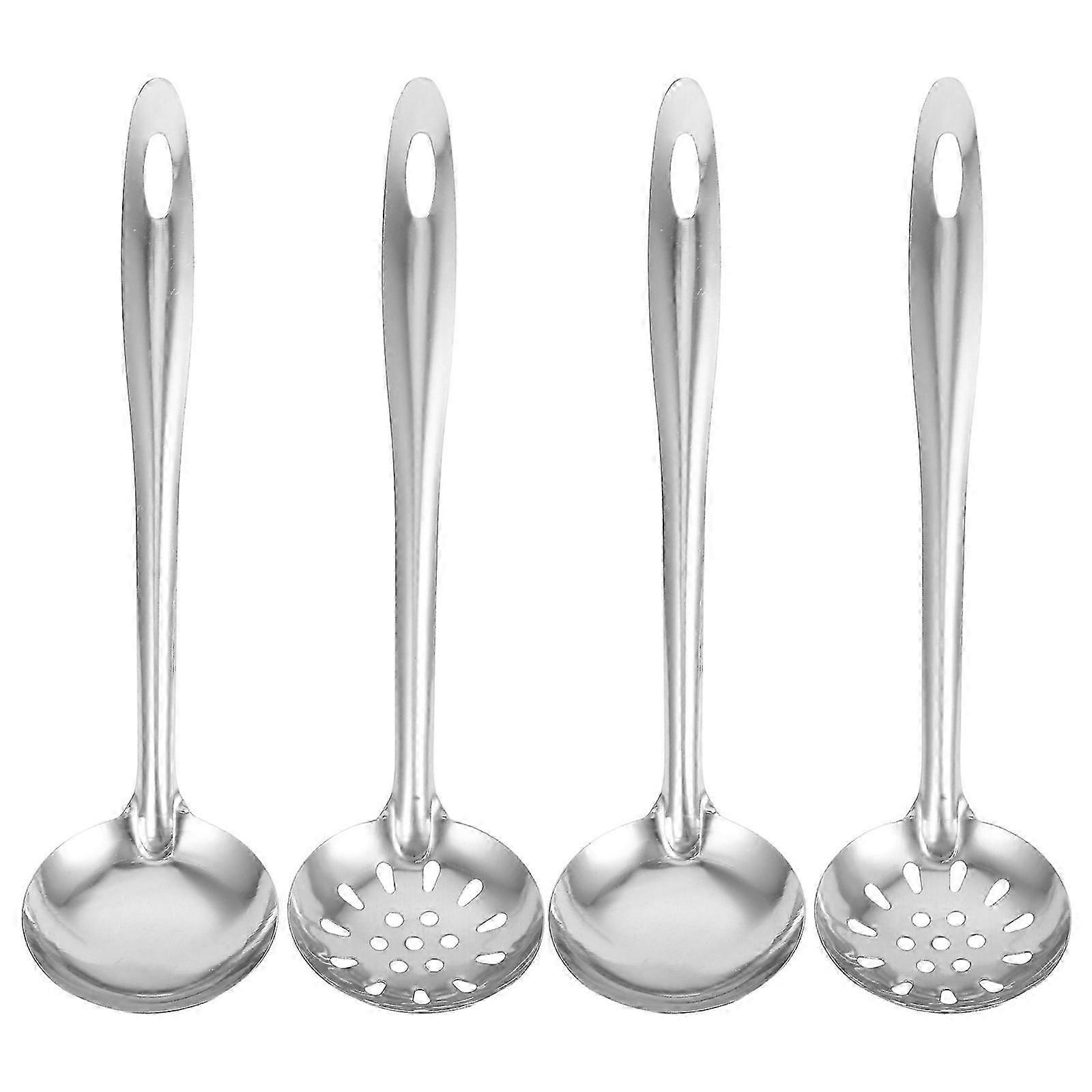 Efficient Hotpot Spoons with Extended Handles and Large Scoops for Easy Use