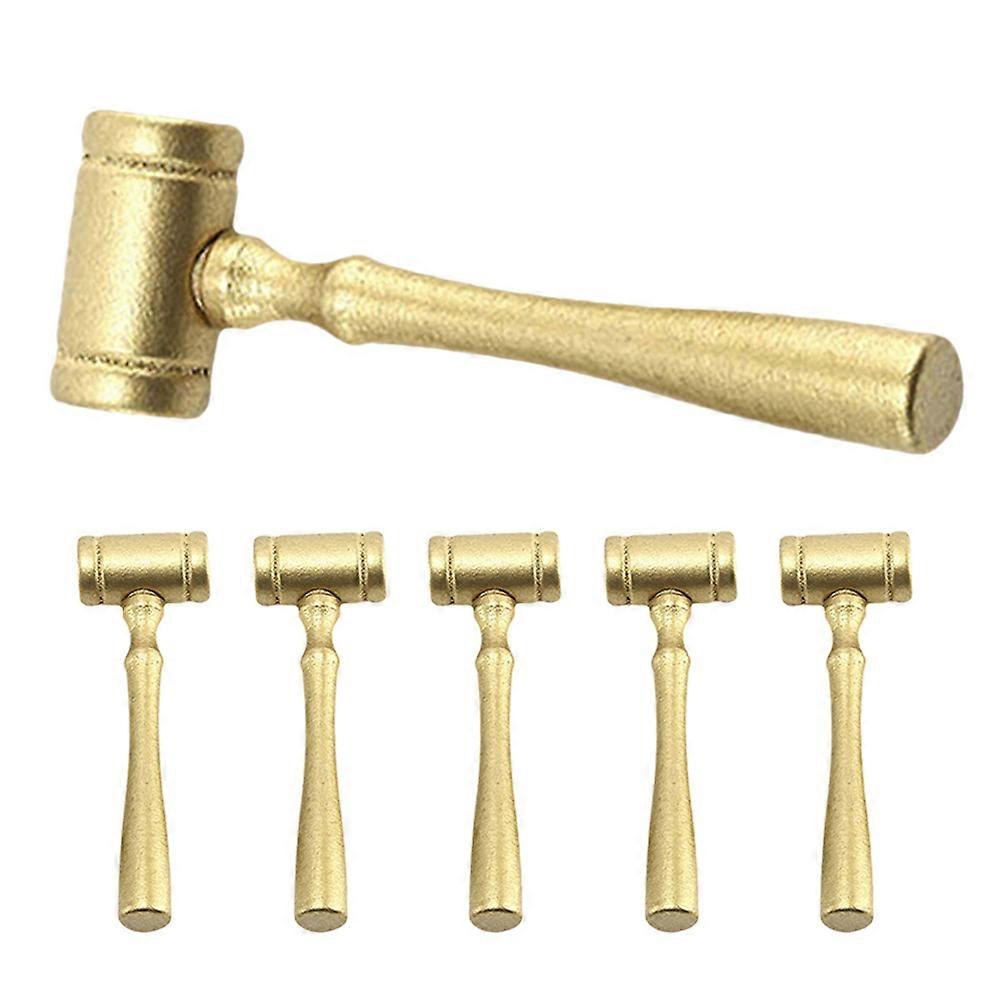 Wooden Hammer for Playing Made from Lotus Wood 6 Pieces