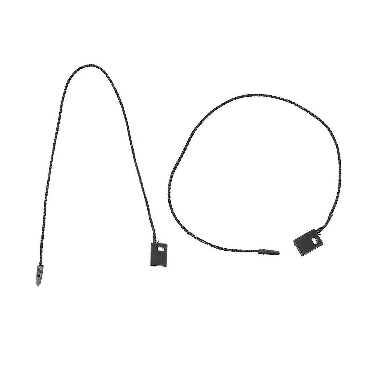 1000Pcs Black Tag Rope for Hanging Clothing Labels with Hemp String