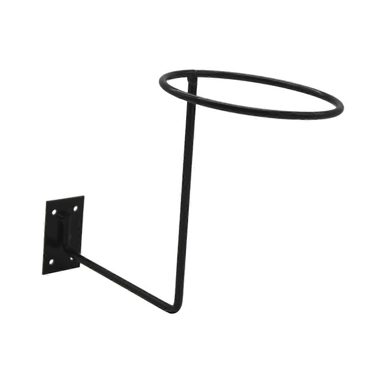 Helmet Stand Motorcycle Helmet Holder Wall Mount Adjustable ABS Storage Shelf Black Hanger for Display and Organization