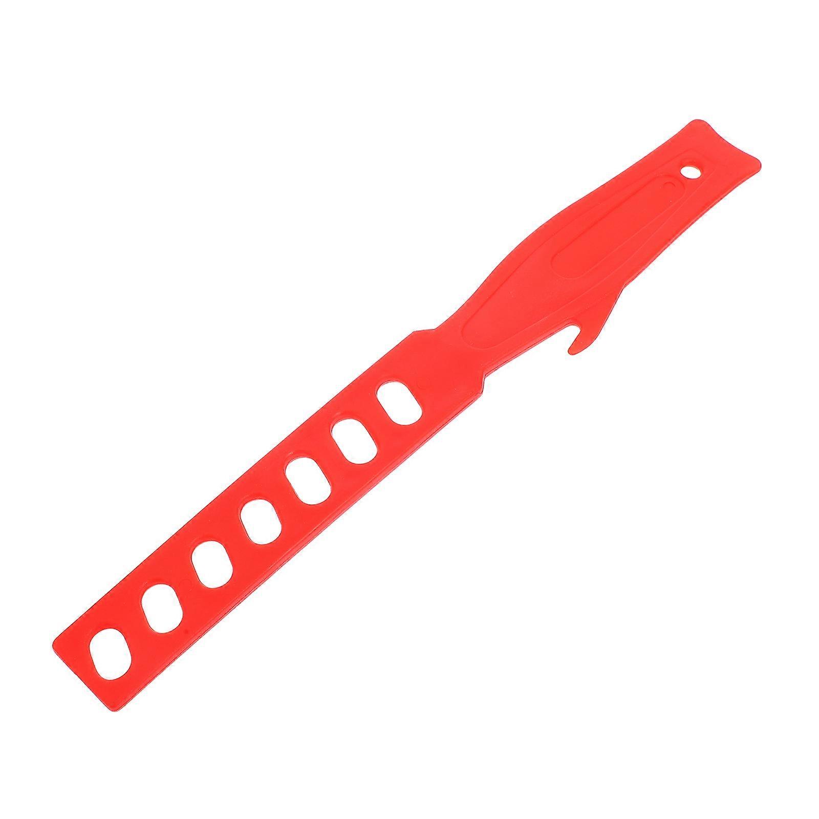 Paint Mixer Stirring Tool for Painting Walls Red Abs Material Manual Stirring 1Pack