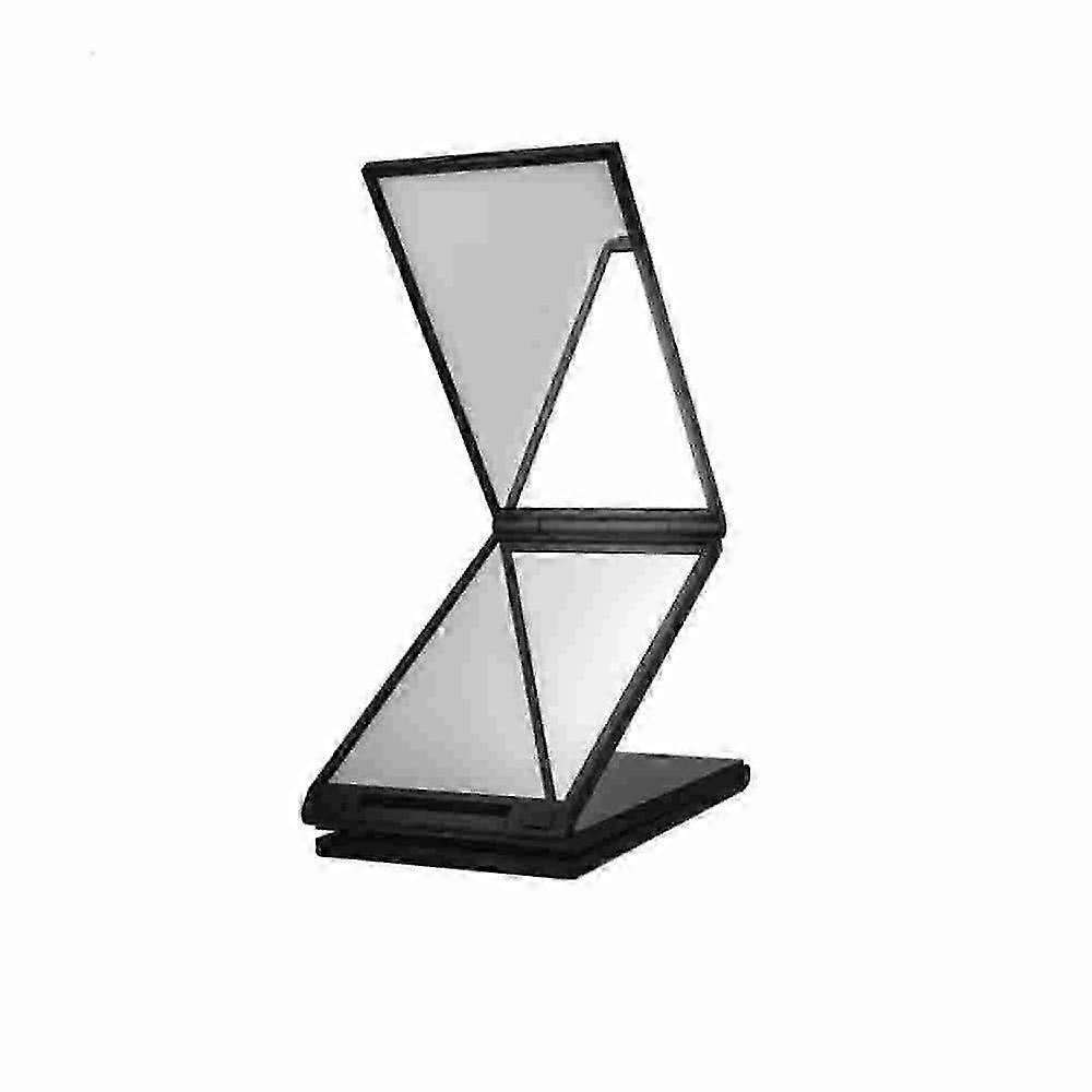 Nishomee Mirror, 4-Sided Folding Mirror, Multi Angle Folding 360 Degree Compact