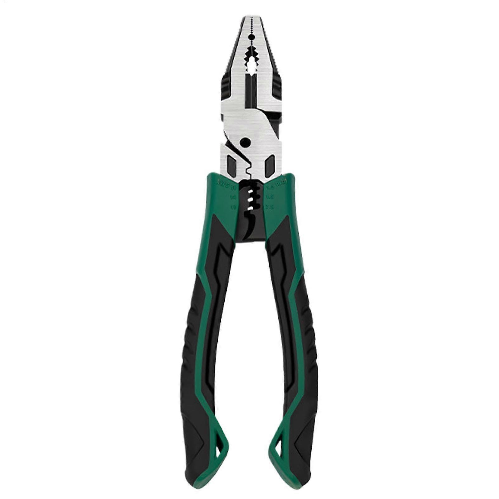 Multifunctional Electric Pliers – Wire Cutter, Cable Cutting Hand Tool with Comfortable Grip for Home Projects, 8-Inch Heavy Duty Design