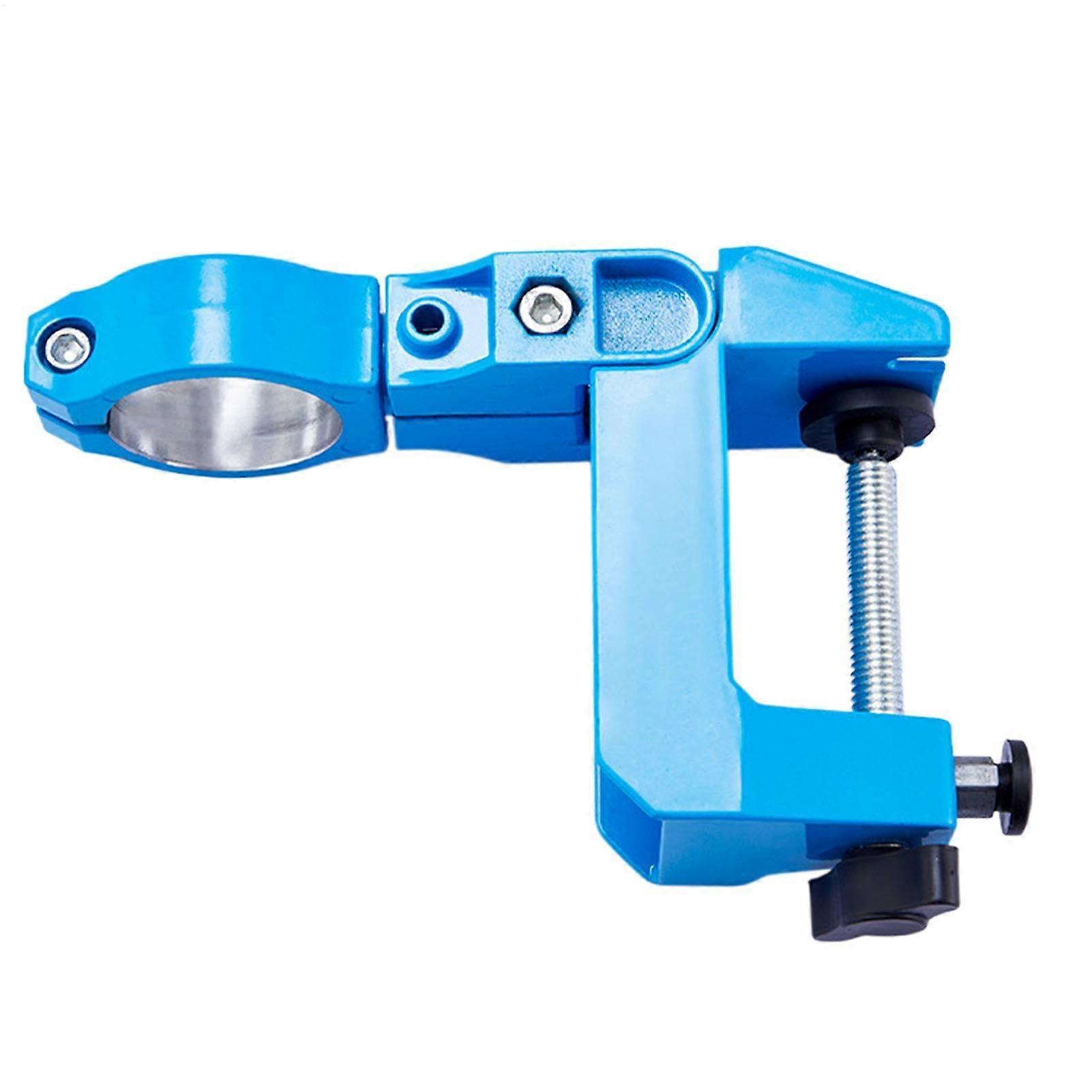 Electric Drill Holder, Multifunctional Aluminum Workbench Mount, Lightweight Table Support, Compatible with Standard Drills