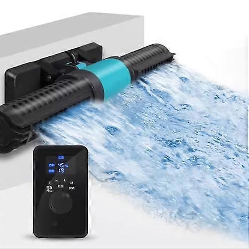Aquarium Wave Maker 25W Adjustable Pump 3200-8000L/H with LED Controller for Freshwater Marine DC 24V Powerhead
