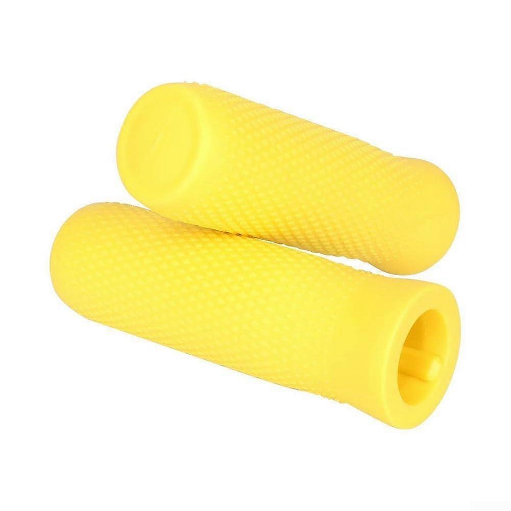 Silicone Grip for Ninebot ES1 ES2 ES3 ES4 Anti slip and Comfortable for Extended Usage Yellow